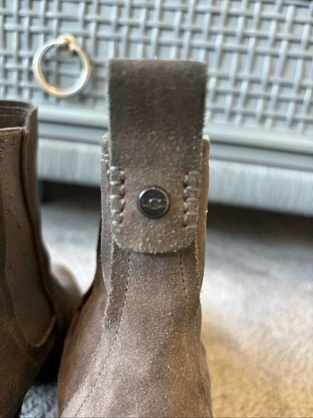 Ugg Australia Women's Hazel Ankle Boots Pinewood Suede, Sz 9, $210